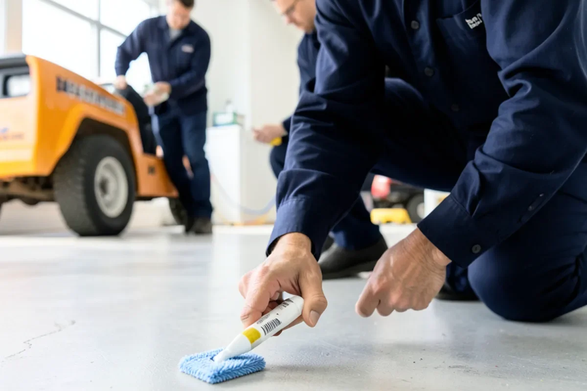 concrete hygiene testing during water mitigation in Baltimore MD