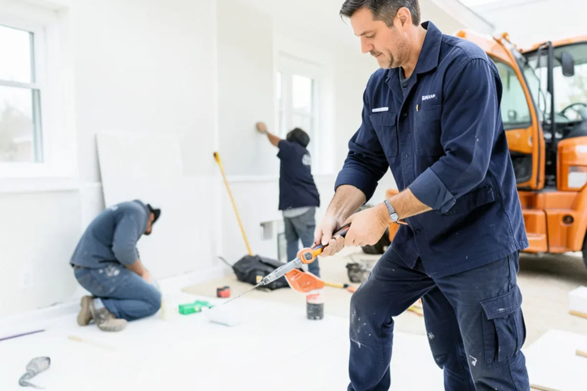 structural reconstruction scope during water mitigation in Baltimore MD