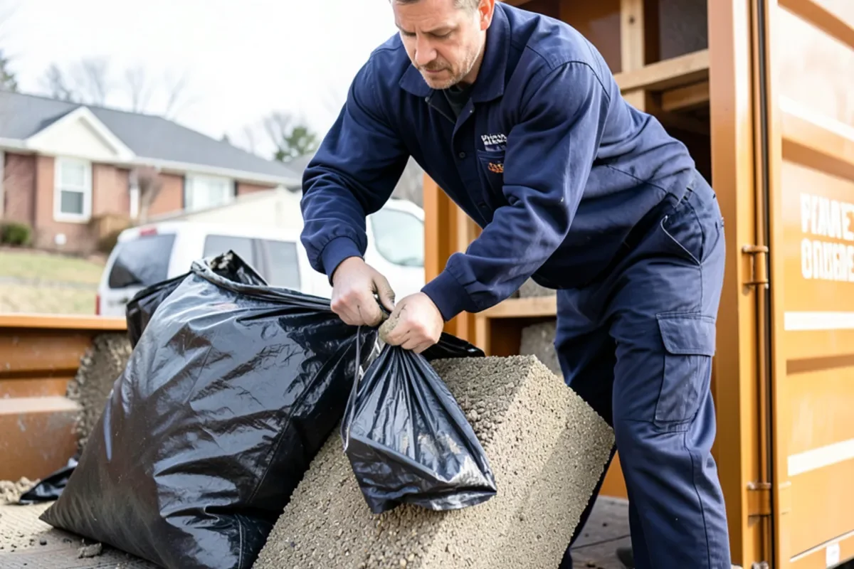 contaminated materials removal during water mitigation in Baltimore MD