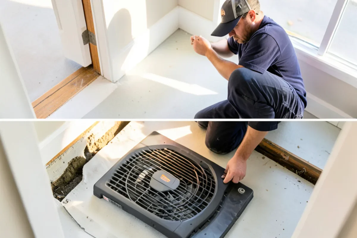 Axial air mover equipment
